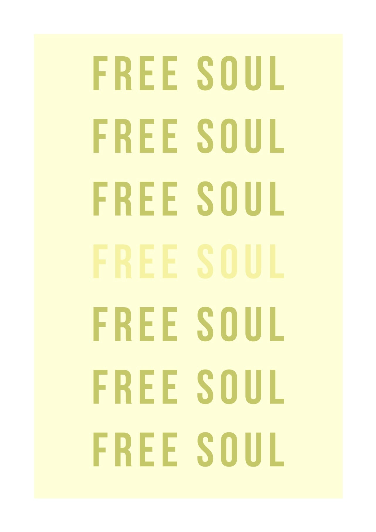 poster free soul