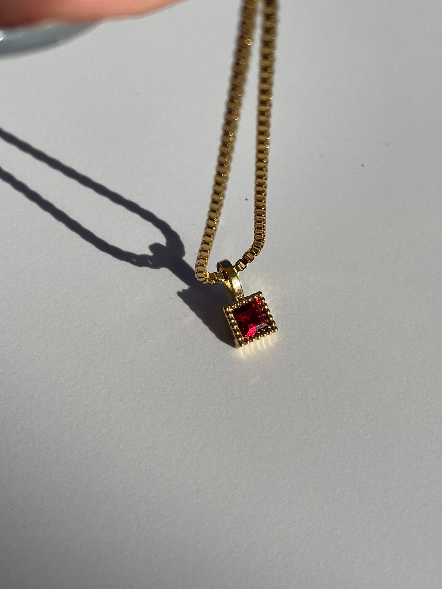 pendente red