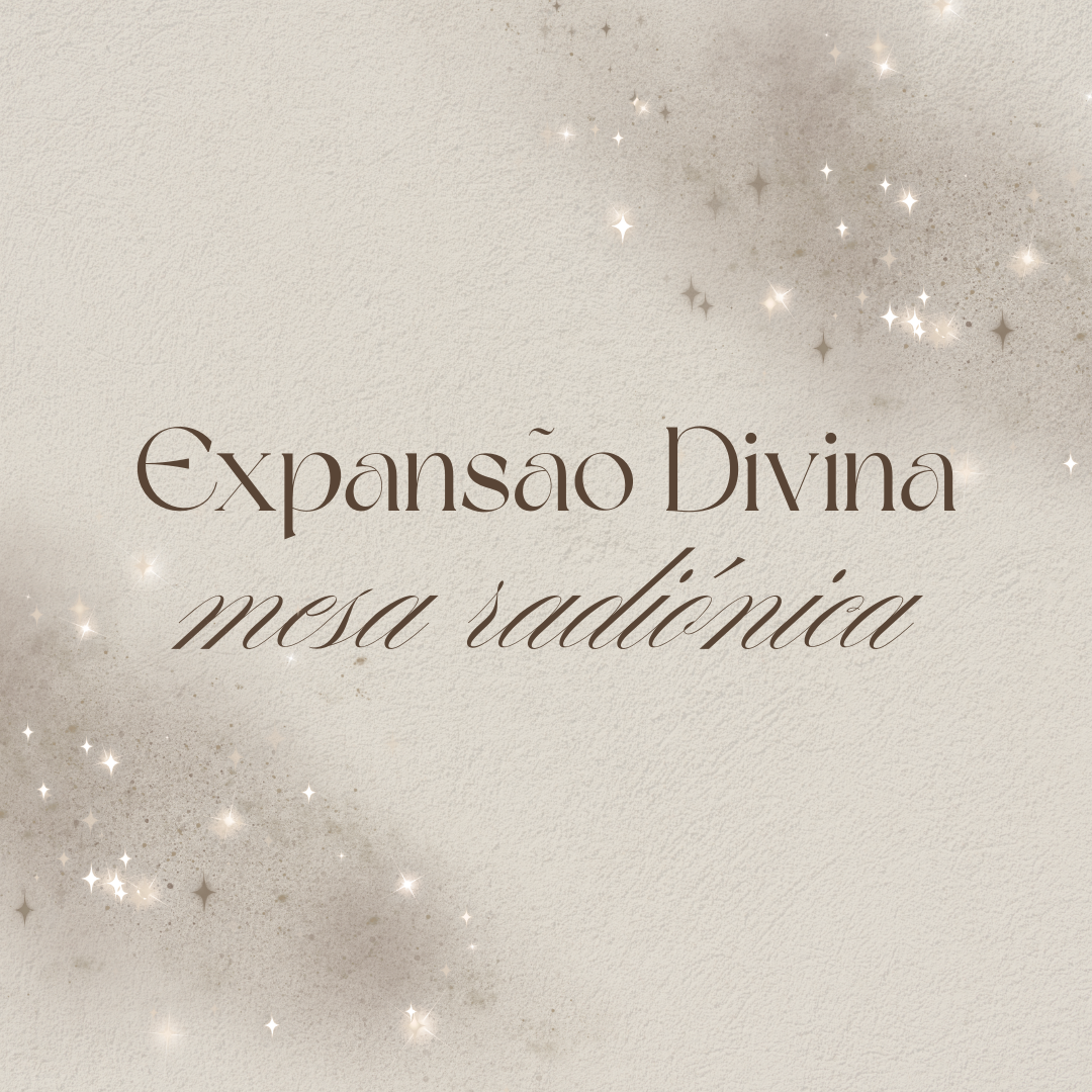 Mesa radiónica Expansão Divina by Leonor Caldeira