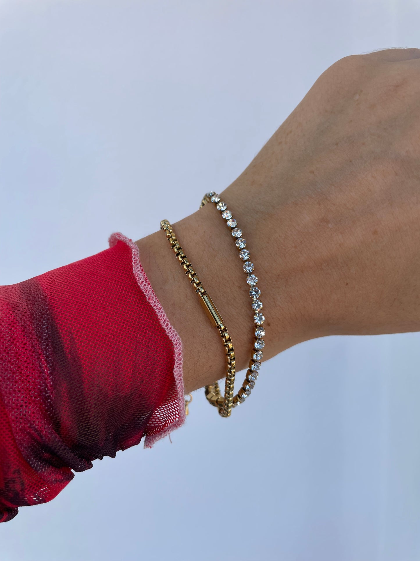 pulseira dupla liara