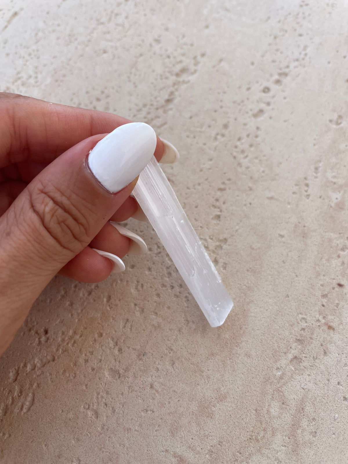 cristal selenite em barra