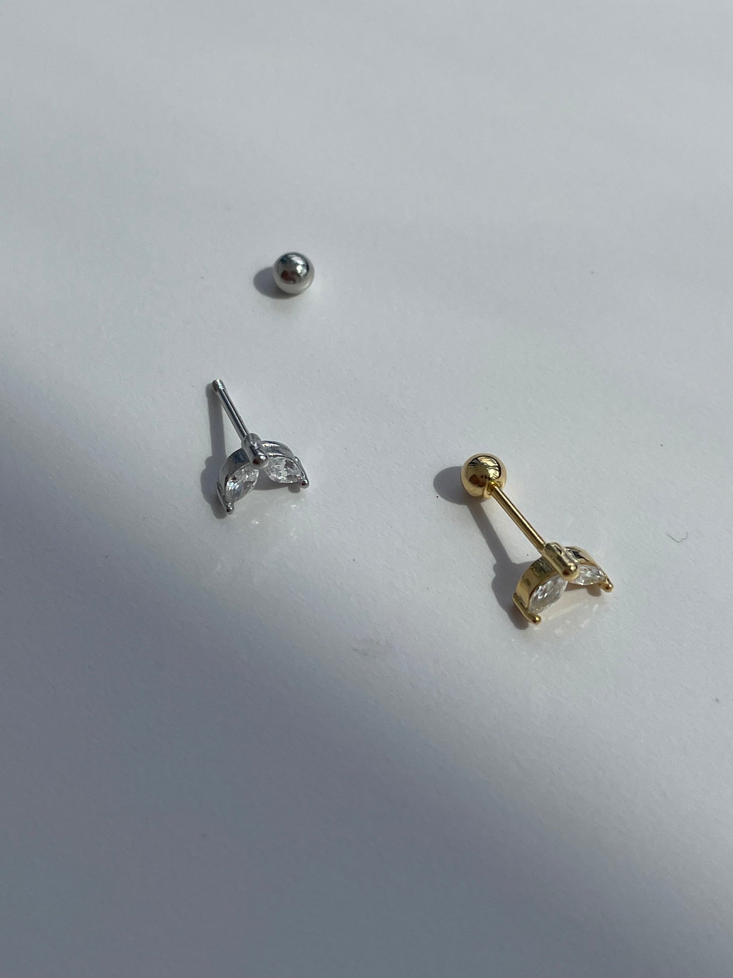 brinco piercing pétala