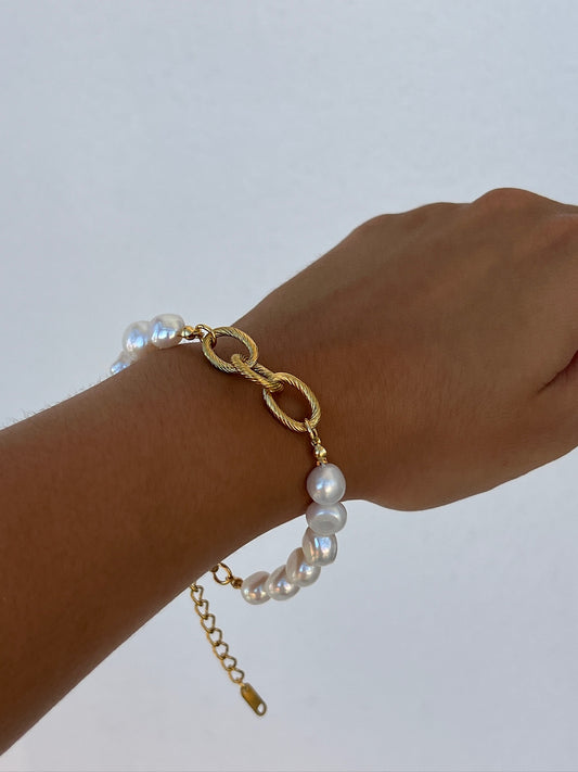 pulseira pérolas