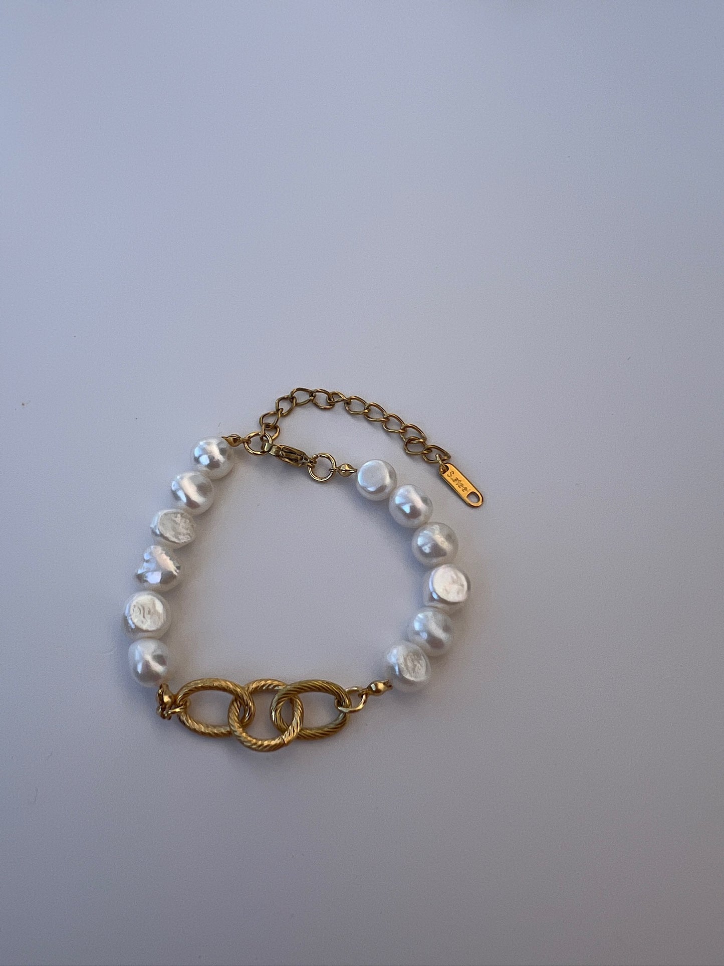 pulseira pérolas