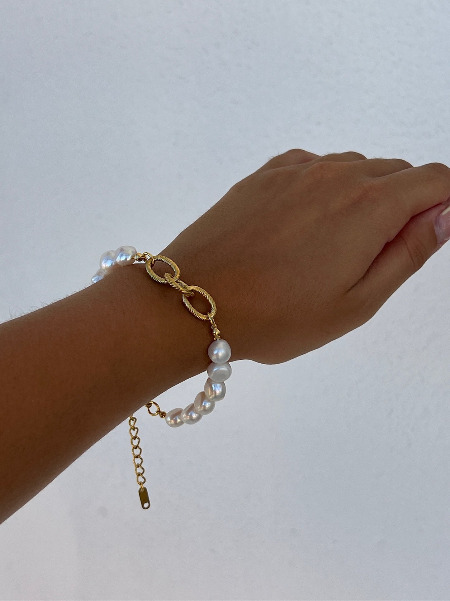 pulseira pérolas