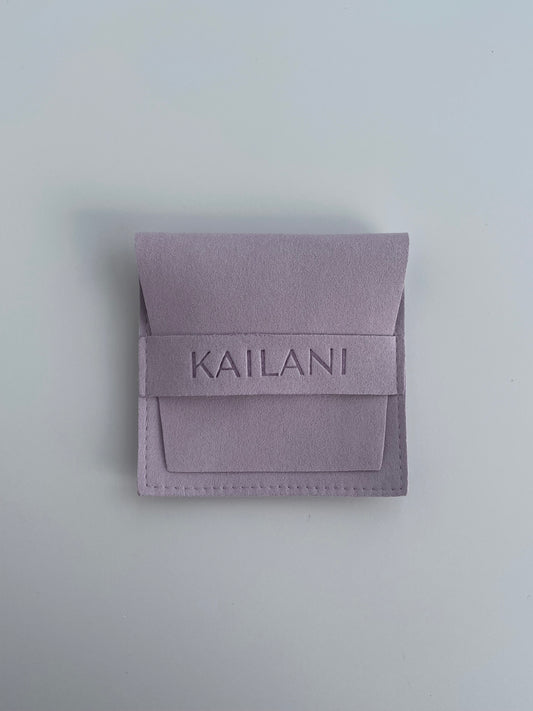 bolsa de jóias lilás
