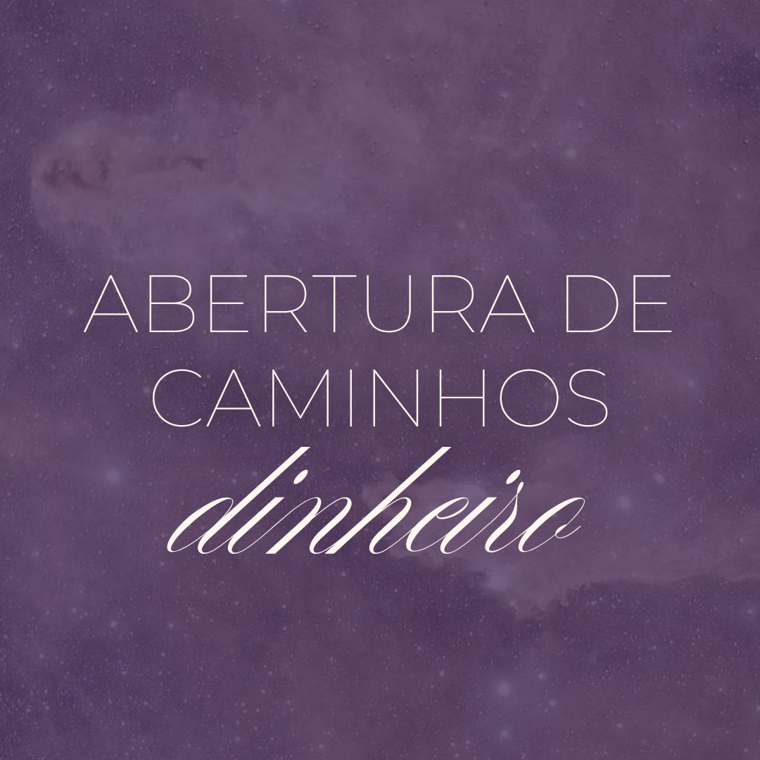 Abertura de caminhos no dinheiro