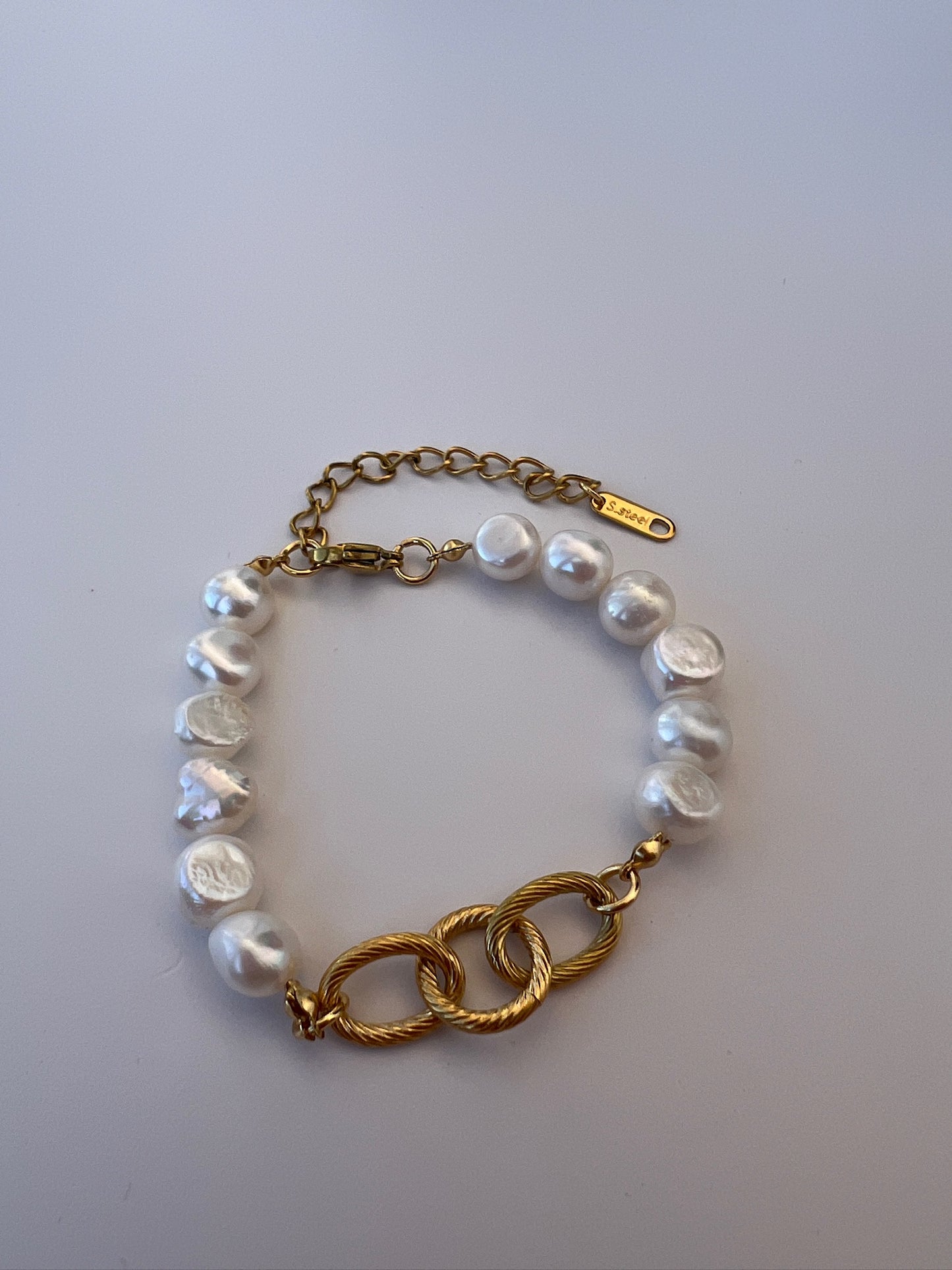 pulseira pérolas