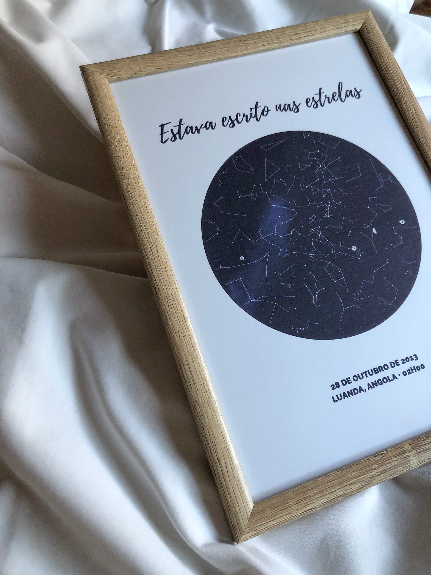 poster mapa das estrelas