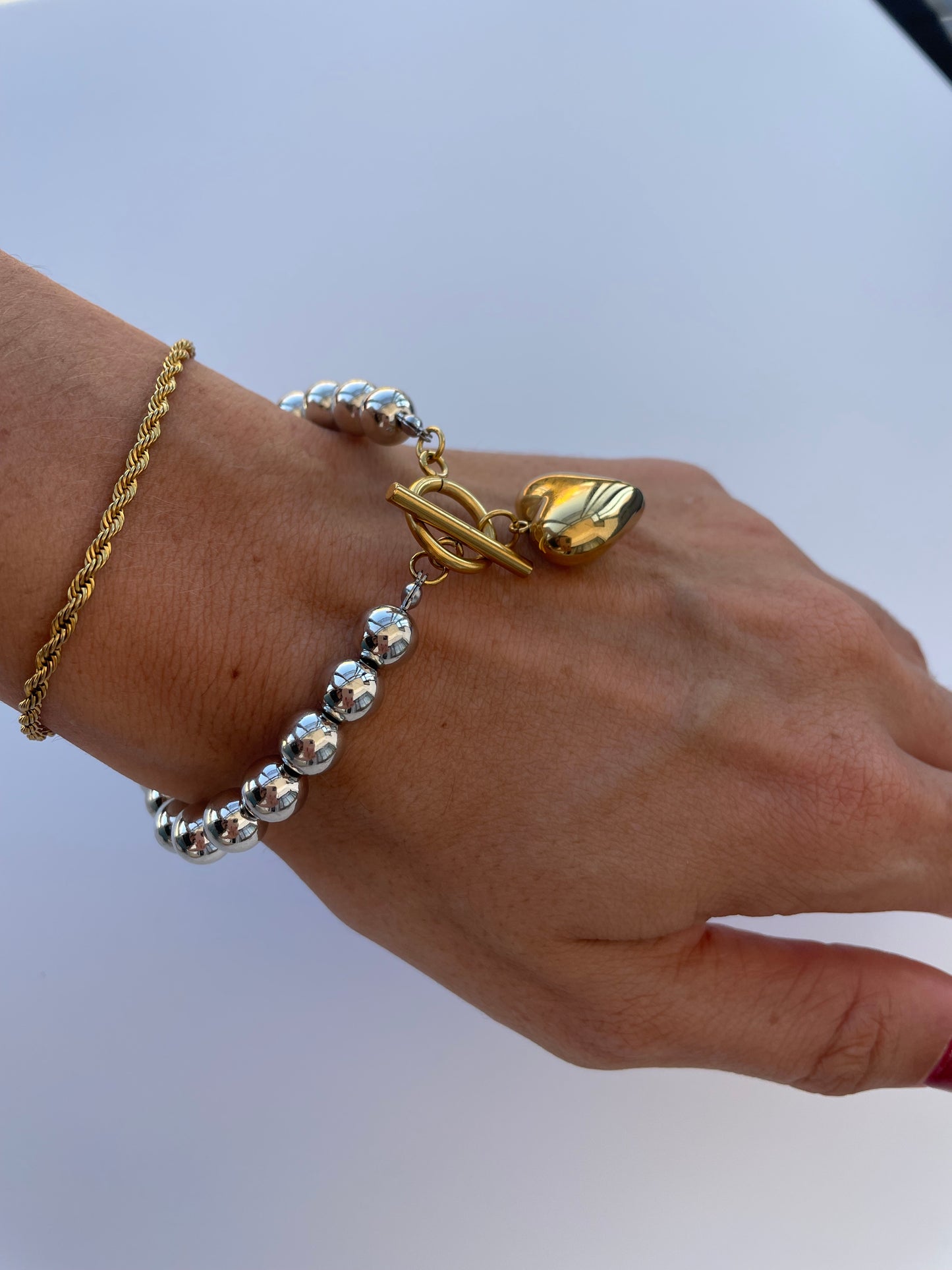 pulseira maxi heart