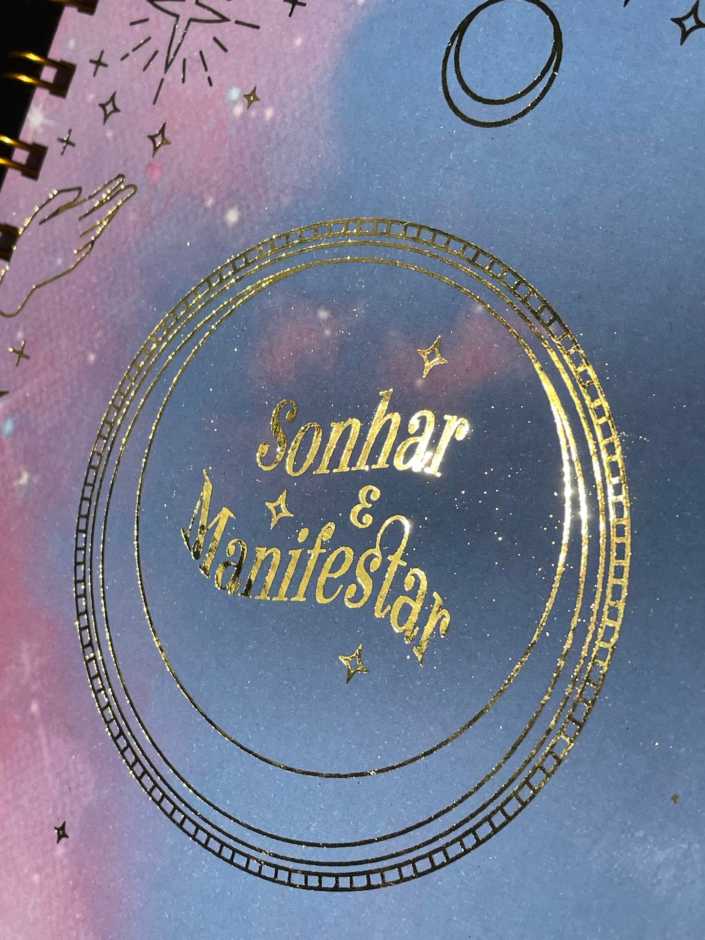 caderno sonhar e manifestar
